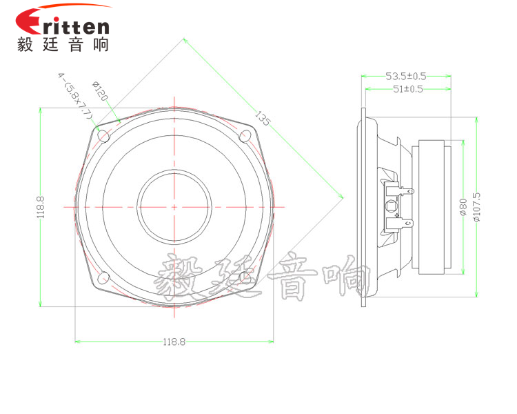 4.5寸4欧30W智能家居喇叭成品图-Model.png